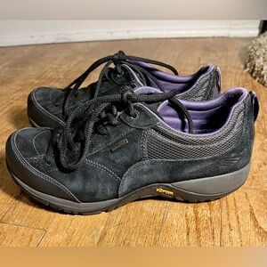 Dansko Black Suede Sneakers